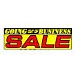 Banner 3ft X 10ft - GOING OUT OF BUSINESS SALE-Color