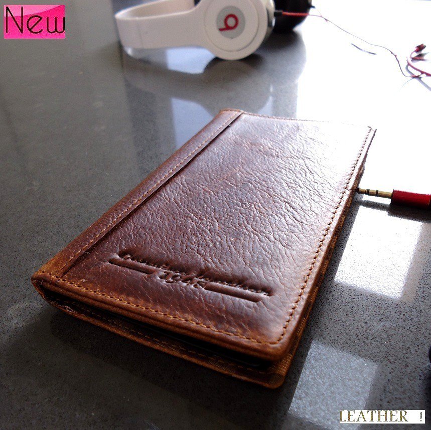 genuine leather case for nokia lumia 920 book wallet cover pouch handmade new id