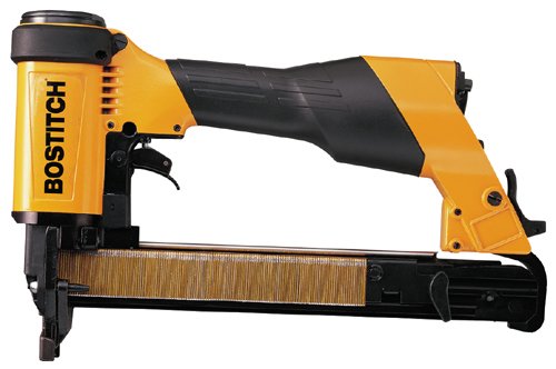 Bostitch {438S2} 16g 1 Crn Industrial Jam Free Wide Crn Stapler. (1-1/2 leg)