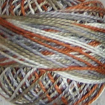 M23 Neutral & Naturals Pearl Cotton size 12 Valdani Variegated q6