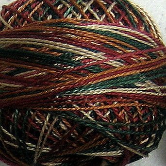 M29 Countryside Pearl Cotton size 12 Valdani Variegated q6