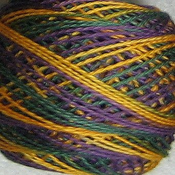 M59 Praire Sun Pearl Cotton size 12 Valdani Variegated q2