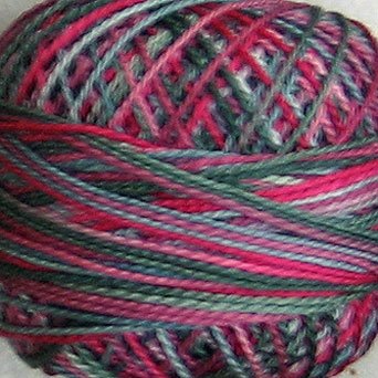 M51 Victorian Splendour - Pearl Cotton size 8 - Valdani Variegated q1