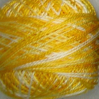 M12 Spring Lights Pearl Cotton size 8 Valdani Variegated q6