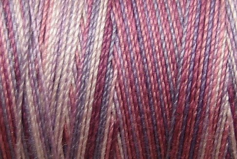 M27 Hawaiian Orchid 35 wt 500m Valdani Hand Dyed Variegated Cotton Thread q1