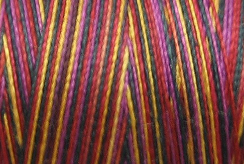 M34 Jubilation 35 wt 500m Valdani Hand Dyed Variegated Cotton Quilting Thread q1