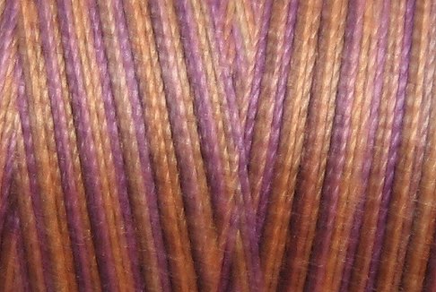 M52- Ocean Evening - 35wt - 500m - Valdani Variegated Thread q1