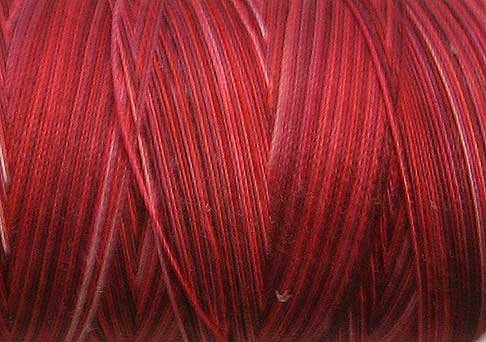 M66 - Raspberry Fizz - 35wt - 500m - Valdani Variegated Thread q2