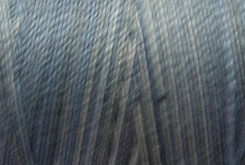 M68 - Blue Clouds - 35wt - 500m - Valdani Variegated Thread q1