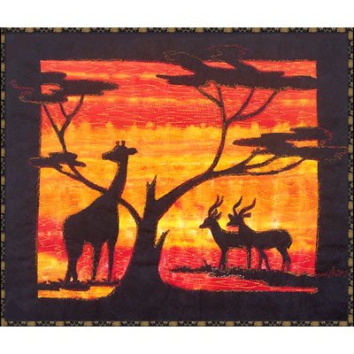 Savannah Quilt Panel pattern by Snowflake Memories - easy class and school project