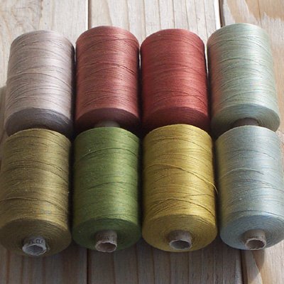 Earth Tones collection - Valdani thread solid color 50wt xu