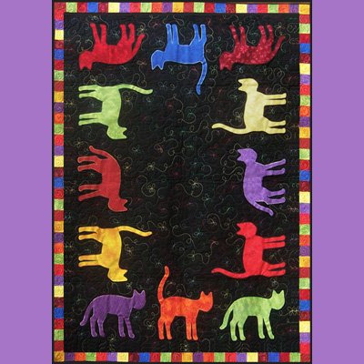 My Cats - Quilt pattern for cat lovers by Snowflake Memories