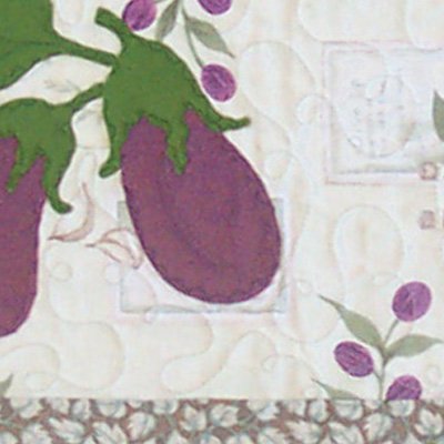 Eggplant Runner - rustic tablerunner pattern by Snowflake Memories q2