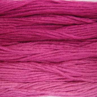 Fuchsia 5 skeins Hand Dyed 6 Strand Floss Valdani Nuances collection free ship US CA