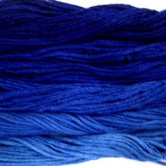 Navies 5 skeins Hand Dyed 6 Strand Floss Valdani Nuances collection free ship US CA