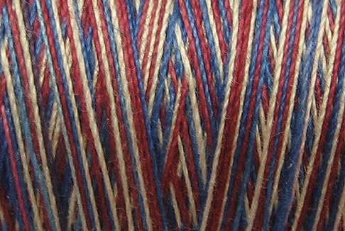 M13 Americana 35 wt 500m Valdani Hand Dyed Variegated Cotton Quilting Thread Free Ship US CA q1