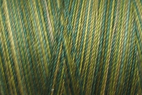 M19 Olives 35 wt 500m Valdani Hand Dyed Variegated Cotton Quilting Thread q1