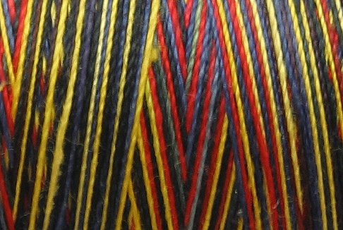 M11 Night Fire 35wt 1080 yds Valdani Hand Dyed Variegated Cotton Quilting Thread q1