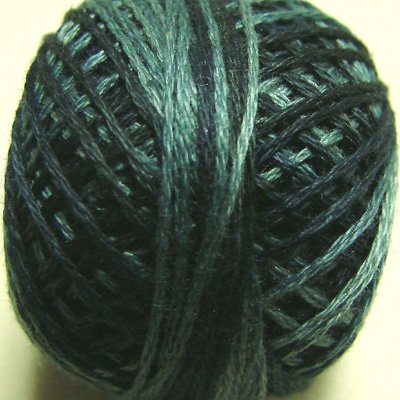 O537 Sea Deep Three-Strand-Floss ® Valdani 0537 punchneedle cotton 29yd ball Free Ship US q6