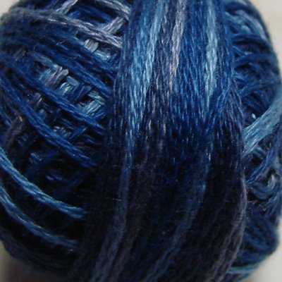 Punchneedle M5 Denim Blues 3 Strand Cotton Floss Valdani 86yd ball q2