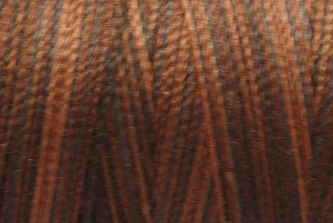 M90 Chocolate Brownies 50wt 1080 yds - Valdani Hand Dyed Cotton Variegated Thread q1