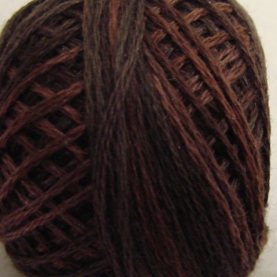 P12 Brown Three-Strand-Floss ® Valdani punchneedle cotton 29yd ball Free Shipping US q6