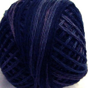 Punchneedle O515 Midnight Blue 3 Strand Cotton Floss Valdani 0515 29yd ball Free Shipping US q6