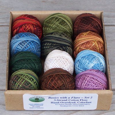 Punchneedle Basic with a Flare 3 strand floss collection set 2 Free Shipping US q0