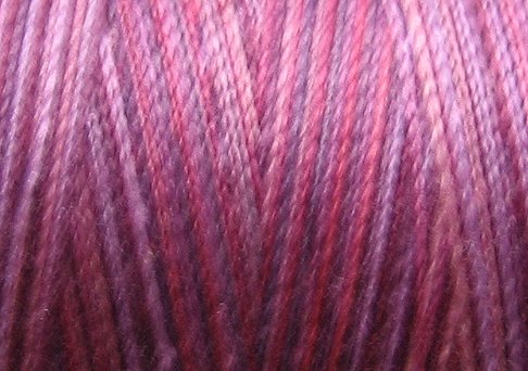 V60 Pink & Purples Valdani 35wt 1080 yds Variegated Cotton Quilting Thread q1