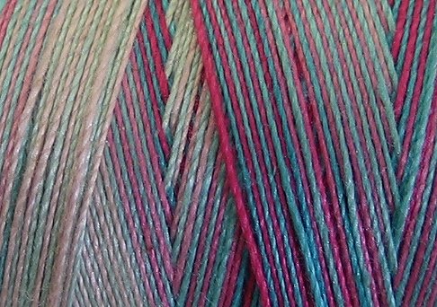 V108 Sparkling Stream Valdani 35wt 1080 yds Variegated Cotton Quilting Thread q1