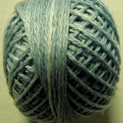 O558 0558 Blue Suave 3 Strand Cotton Floss Valdani 29yd ball Free Shipping US q6
