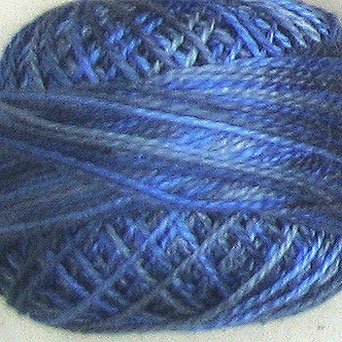 Punchneedle M46 Denim Light three-Strand Cotton Floss Valdani 29yd ball Free Shipping US q5