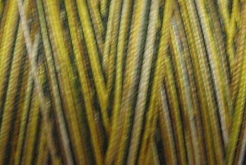 M702 Bumble Bee 50wt 540 yd spool Valdani Variegated Thread q1