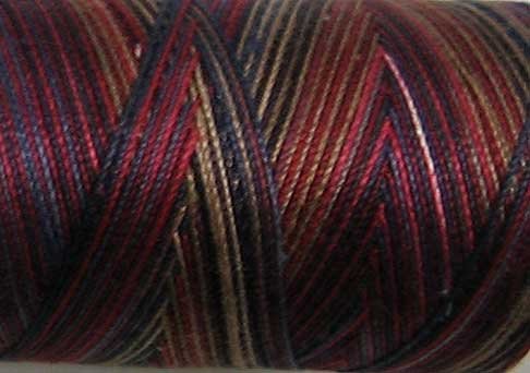 M601 Red Mountain 50wt 540 yd spool Valdani Variegated Thread q1