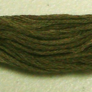 O518 Dusty Leaves - six strand cotton floss 0518 Valdani free ship US CA q1