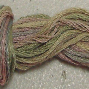 O520 Vintage Pastels - six strand cotton floss Valdani - free ship US CA - q1