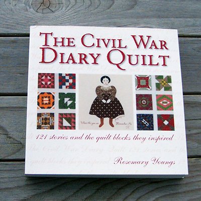 The Civil War Diary Quilt by Rosemary Youngs sale special Free Shipping US CA