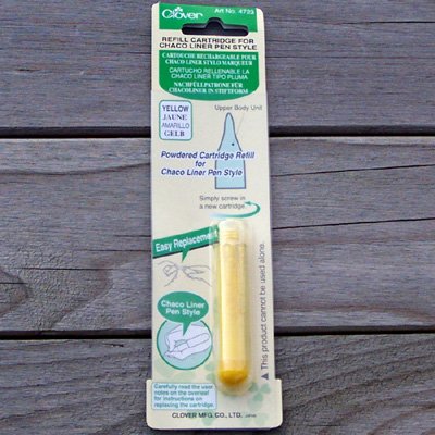 Yellow Chaco Liner Refill for fabric easy marking q1