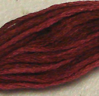 O507 Rich Wine - six strand cotton floss Valdani 0507 free ship US q1