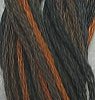 O532 Orange Charcoal - six strand cotton floss Valdani - free ship US CA - q4