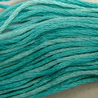 O544 Pond Ripple - six strand cotton floss Valdani - free ship US CA - q4