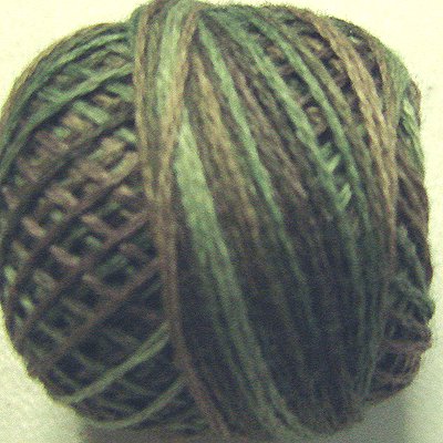 O565 Icy Leaves Three-Strand-Floss ® Valdani 0565 cotton 29yd ball Free Ship US q6