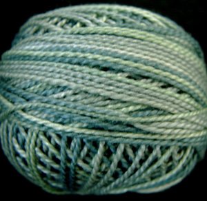 JP12 Seaside Muddy Monet collection Three-Strand-Floss ® Valdani 29yds balls q6