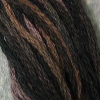 P11 Aged Black J Paton six strand cotton floss Valdani free ship US CA q6