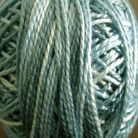 M93 Silver Foam Three-Strand-Floss ® Valdani punchneedle cotton 29yd Free Ship US q6