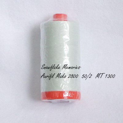 Aurifil 2800 Sprite cotton thread 50 wt 1300 meter q4