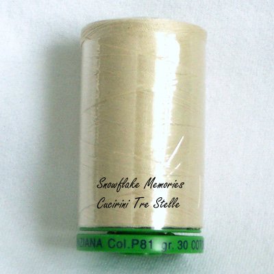 Cucirini P81 Mako cotton thread 40 wt 1094 yds q1
