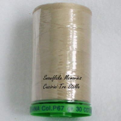 Cucirini P67 Mako cotton thread 40 wt 1094 yds q2
