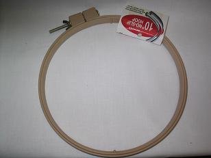 Punchneedle Embroidery 10" No-Slip Hoop from Morgan