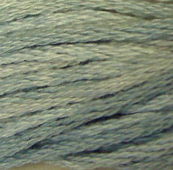 O558 Blue Suave - six strand cotton floss Valdani - free ship US CA - q3
